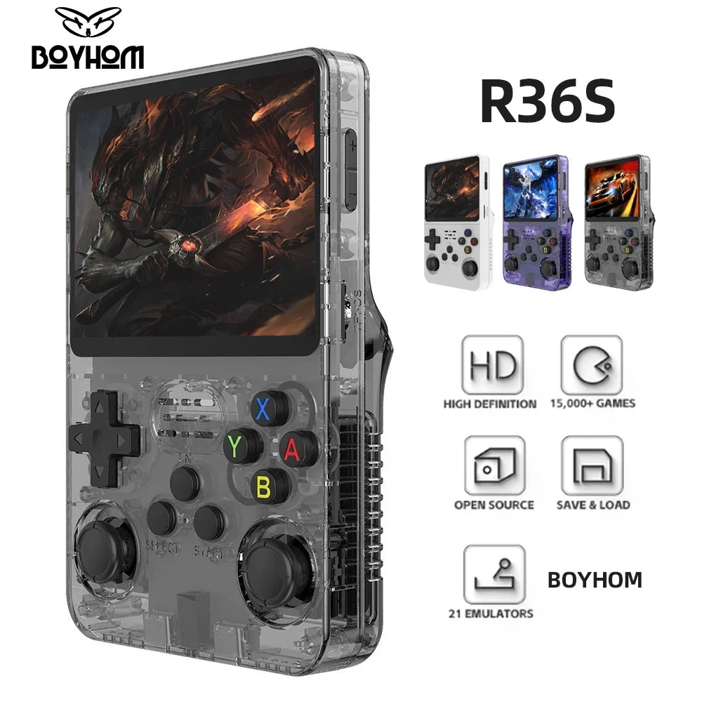 Edgesend R36S Retro Handheld Video Game Console