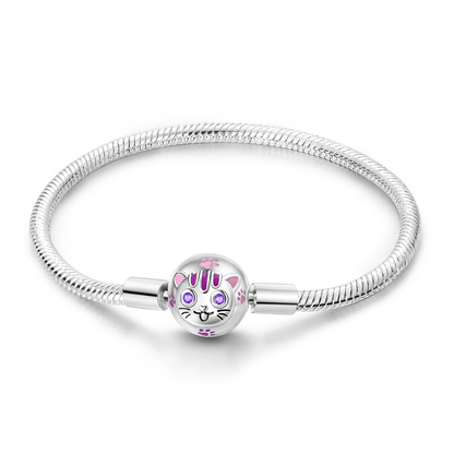 925 Sterling Silver Bracelets 17-20CM Original Leaf Clover Butterfly Heart Bracelet Fit DIY Charms Beads Fashion Women Jewelry