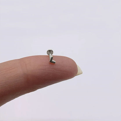 AIDE Heart Round Ball Flat Helix Piercing Earring 925 Sterling Silver Ear Studs Geometric Zircon Exquisite Trinket Studs Aretes
