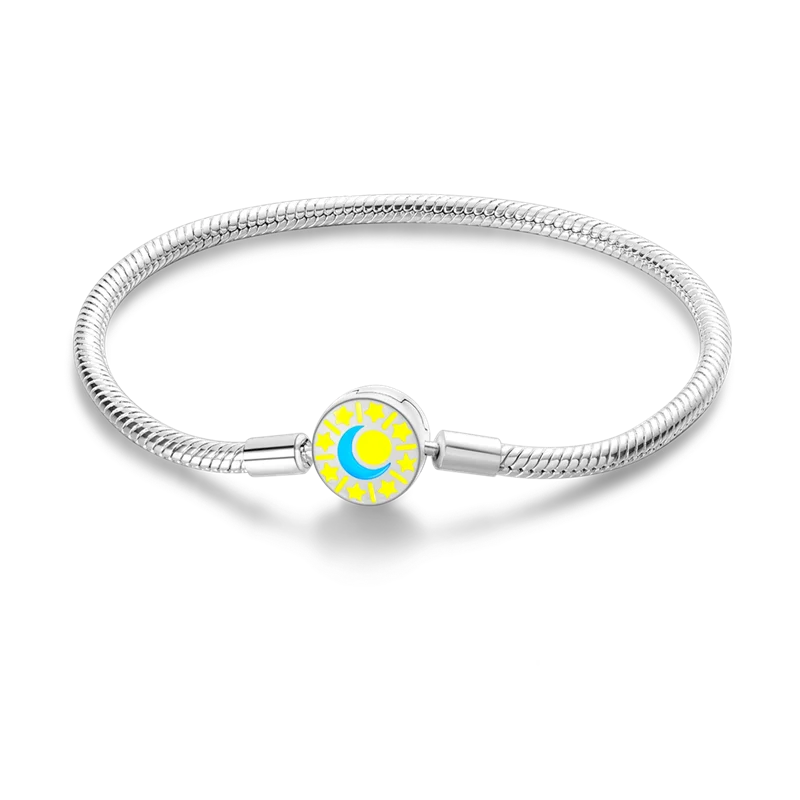 925 Sterling Silver Bracelets 17-20CM Original Leaf Clover Butterfly Heart Bracelet Fit DIY Charms Beads Fashion Women Jewelry