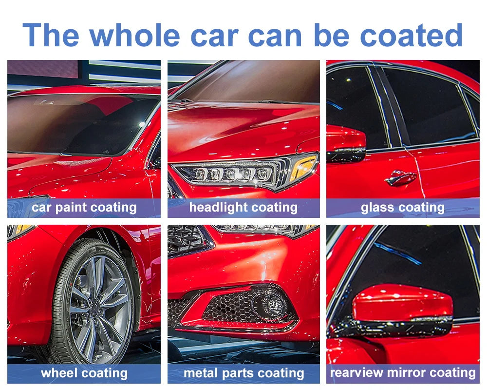 Car Ceramic Nano Coating Liquid Coatin Nano Crystal Hydrophobic Layer Anti-Scratches Car Wax Coating Car Polishing Coating