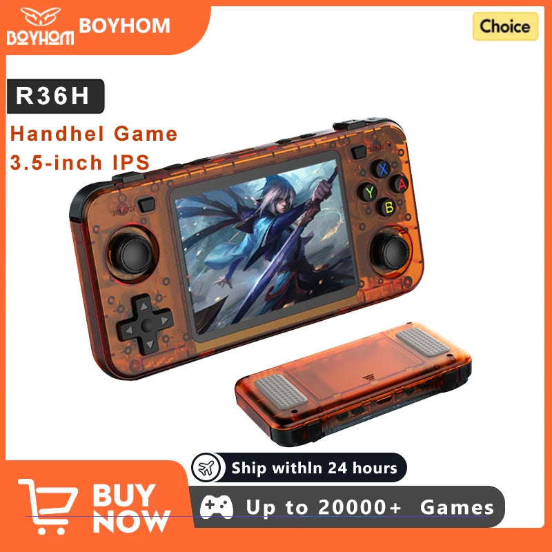 Edgesend R36H Retro Handheld Video Game Console