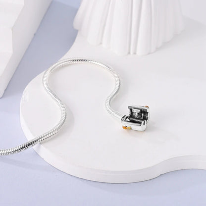 925 Sterling Silver Bracelets 17-20CM Original Leaf Clover Butterfly Heart Bracelet Fit DIY Charms Beads Fashion Women Jewelry