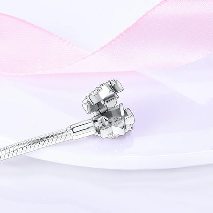 925 Sterling Silver Bracelets 17-20CM Original Leaf Clover Butterfly Heart Bracelet Fit DIY Charms Beads Fashion Women Jewelry