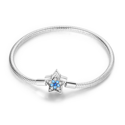 925 Sterling Silver Bracelets 17-20CM Original Leaf Clover Butterfly Heart Bracelet Fit DIY Charms Beads Fashion Women Jewelry