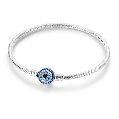 925 Sterling Silver Bracelets 17-20CM Original Leaf Clover Butterfly Heart Bracelet Fit DIY Charms Beads Fashion Women Jewelry