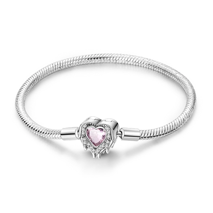 925 Sterling Silver Bracelets 17-20CM Original Leaf Clover Butterfly Heart Bracelet Fit DIY Charms Beads Fashion Women Jewelry