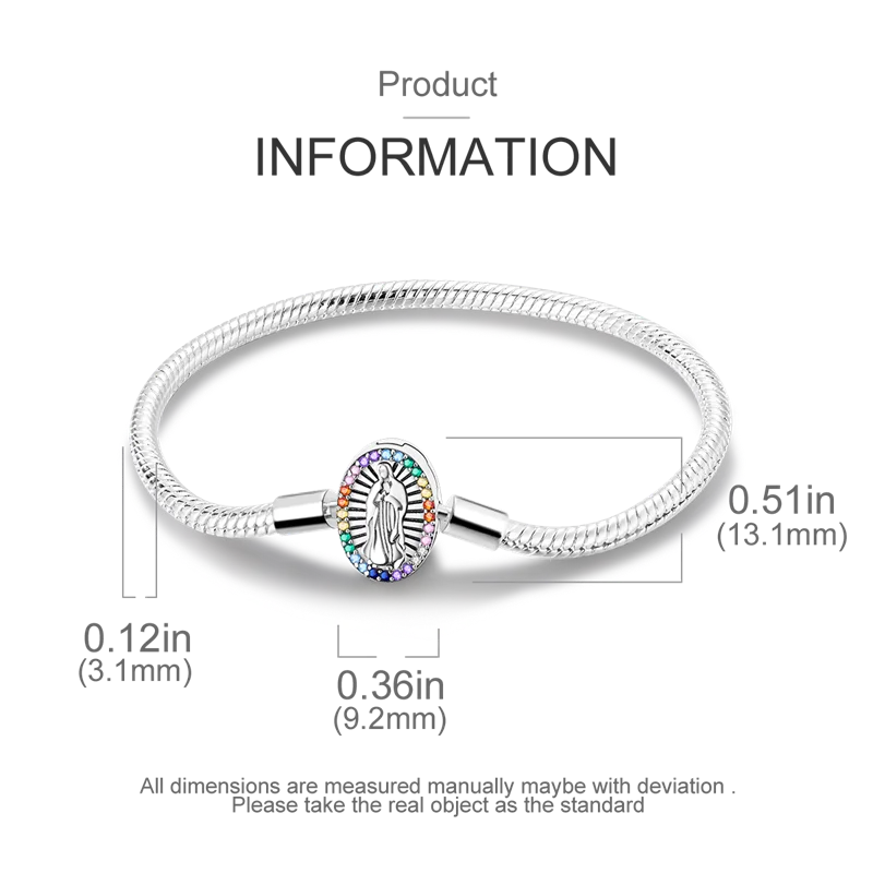 925 Sterling Silver Bracelets 17-20CM Original Leaf Clover Butterfly Heart Bracelet Fit DIY Charms Beads Fashion Women Jewelry