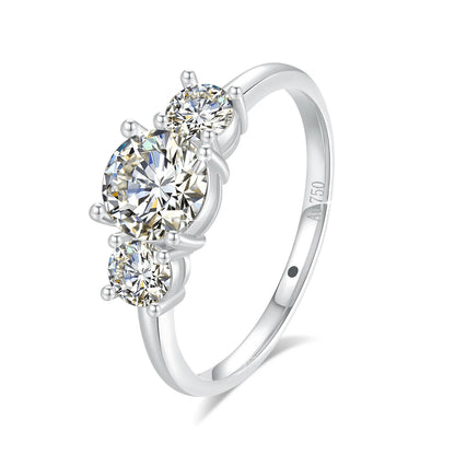 18k Gold Ring Moissanite For Women