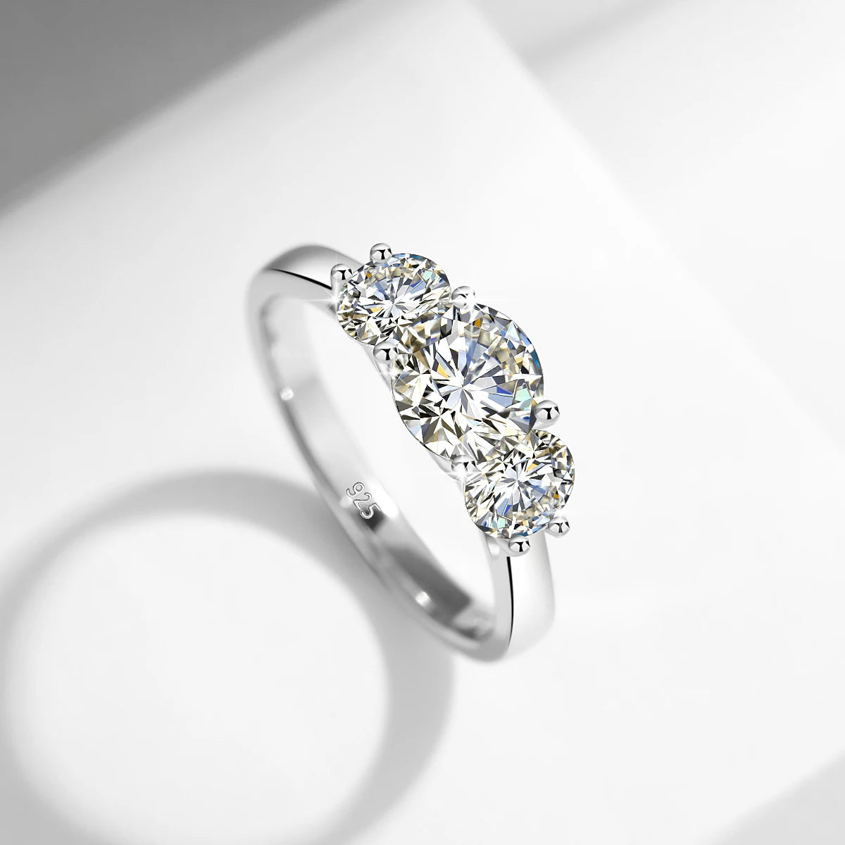 18k Gold Ring Moissanite For Women