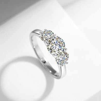 18k Gold Ring Moissanite For Women