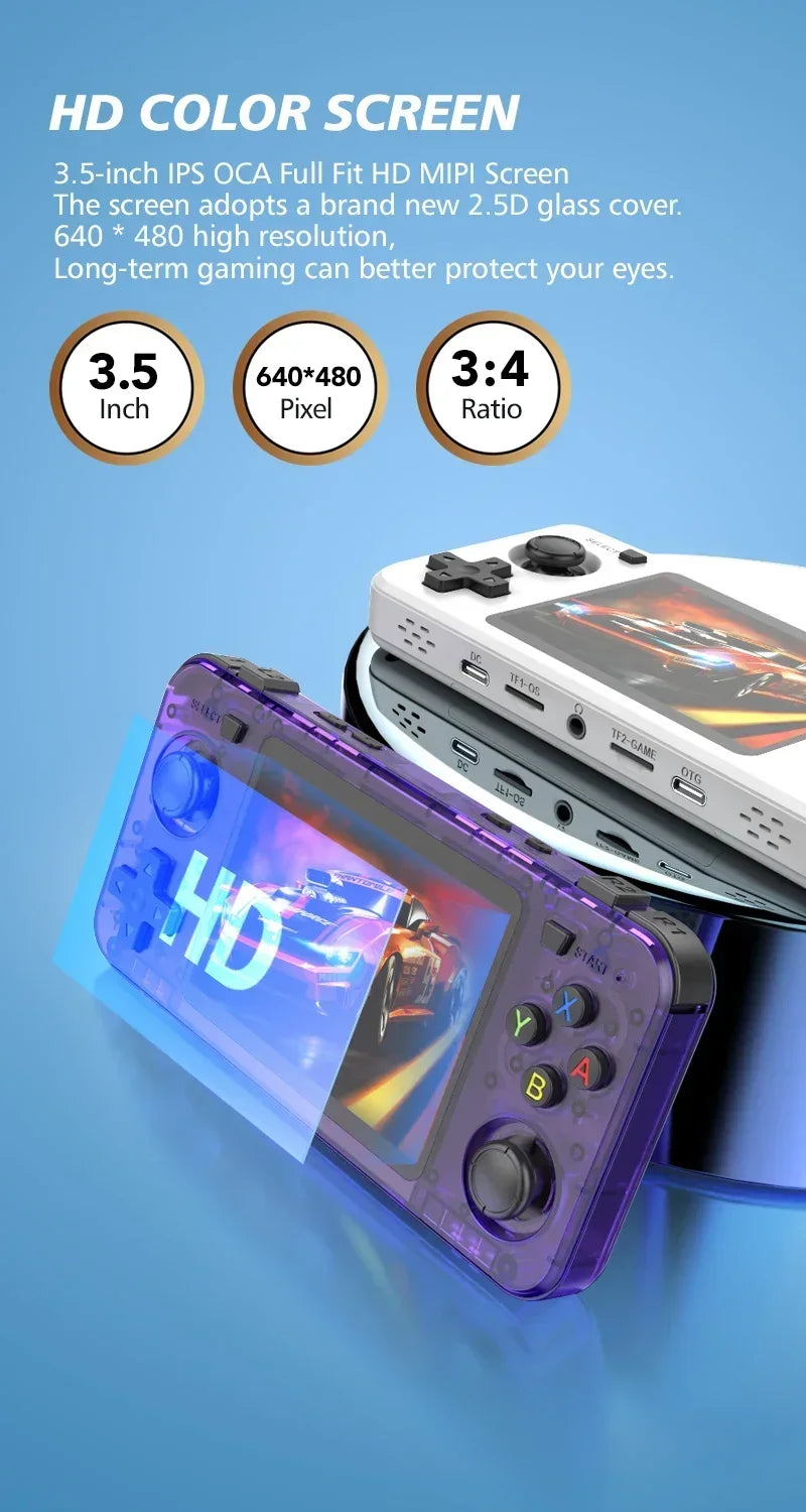 Edgesend R36H Retro Handheld Video Game Console