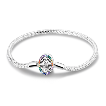 925 Sterling Silver Bracelets 17-20CM Original Leaf Clover Butterfly Heart Bracelet Fit DIY Charms Beads Fashion Women Jewelry