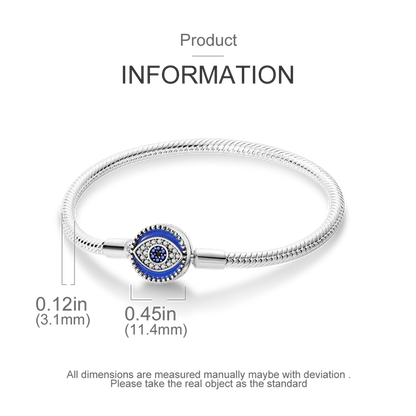 925 Sterling Silver Bracelets 17-20CM Original Leaf Clover Butterfly Heart Bracelet Fit DIY Charms Beads Fashion Women Jewelry