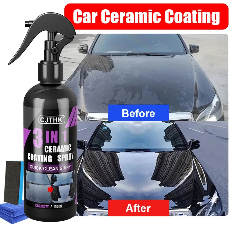 Car Ceramic Nano Coating Liquid Coatin Nano Crystal Hydrophobic Layer Anti-Scratches Car Wax Coating Car Polishing Coating