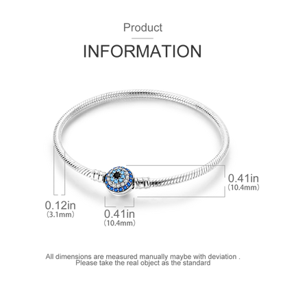 925 Sterling Silver Bracelets 17-20CM Original Leaf Clover Butterfly Heart Bracelet Fit DIY Charms Beads Fashion Women Jewelry