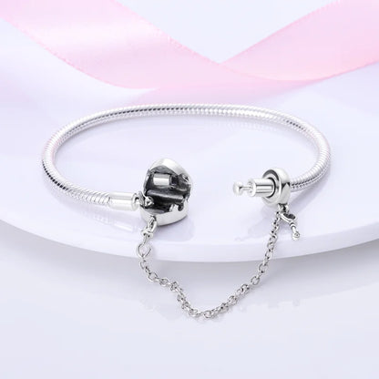925 Sterling Silver Bracelets 17-20CM Original Leaf Clover Butterfly Heart Bracelet Fit DIY Charms Beads Fashion Women Jewelry