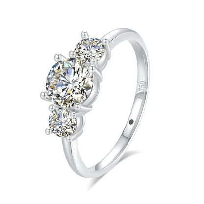 18k Gold Ring Moissanite For Women
