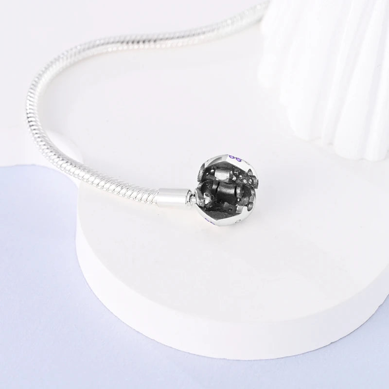 925 Sterling Silver Bracelets 17-20CM Original Leaf Clover Butterfly Heart Bracelet Fit DIY Charms Beads Fashion Women Jewelry