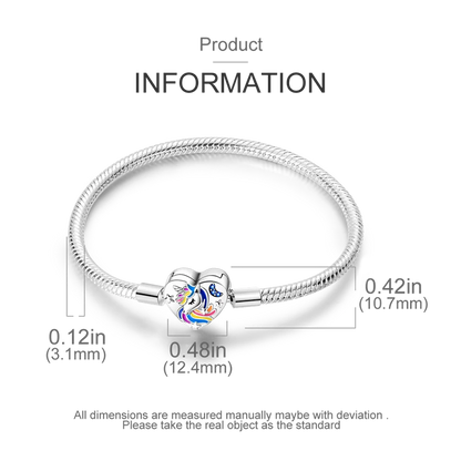 925 Sterling Silver Bracelets 17-20CM Original Leaf Clover Butterfly Heart Bracelet Fit DIY Charms Beads Fashion Women Jewelry