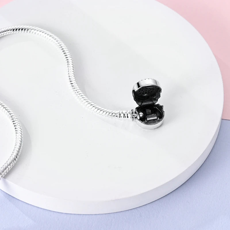 925 Sterling Silver Bracelets 17-20CM Original Leaf Clover Butterfly Heart Bracelet Fit DIY Charms Beads Fashion Women Jewelry