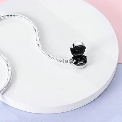 925 Sterling Silver Bracelets 17-20CM Original Leaf Clover Butterfly Heart Bracelet Fit DIY Charms Beads Fashion Women Jewelry