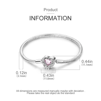 925 Sterling Silver Bracelets 17-20CM Original Leaf Clover Butterfly Heart Bracelet Fit DIY Charms Beads Fashion Women Jewelry