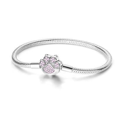 925 Sterling Silver Bracelets 17-20CM Original Leaf Clover Butterfly Heart Bracelet Fit DIY Charms Beads Fashion Women Jewelry