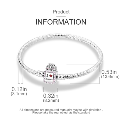 925 Sterling Silver Bracelets 17-20CM Original Leaf Clover Butterfly Heart Bracelet Fit DIY Charms Beads Fashion Women Jewelry